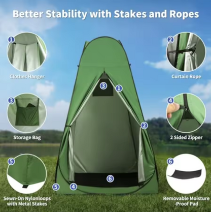 Campsety Pop-Up Privacy Shower Tent