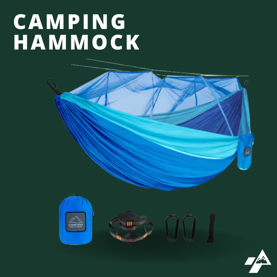 Campsety Camping Hammock with Mosquito Net