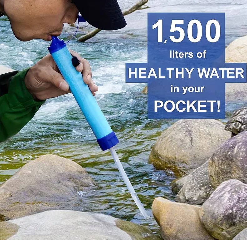 Campsety Personal Water Filter Straw