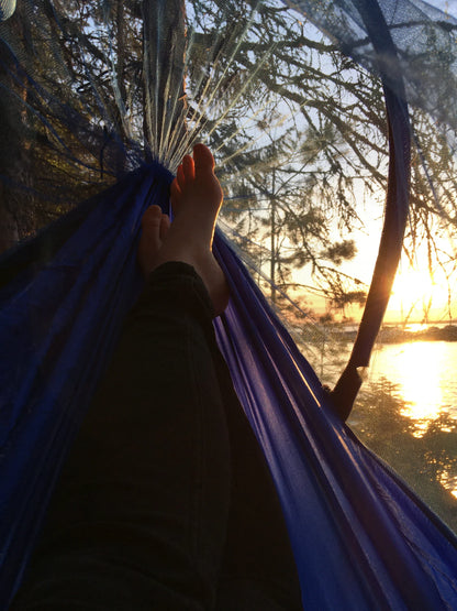 Campsety Camping Hammock with Mosquito Net