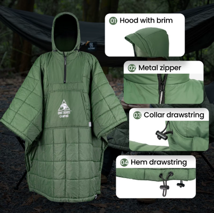 Campsety Camping Blanket Poncho